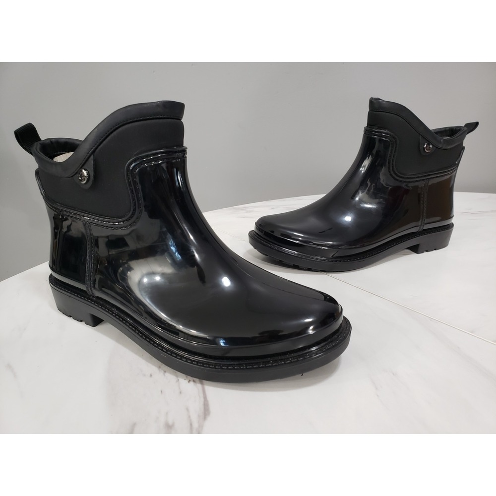 NEW NO BOX Easy Spirit Martha Stewart Sprinkle Wet boots‎ Rain Boots Size 7